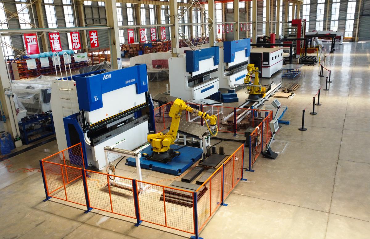 Automatische Biege-Produktionslinie