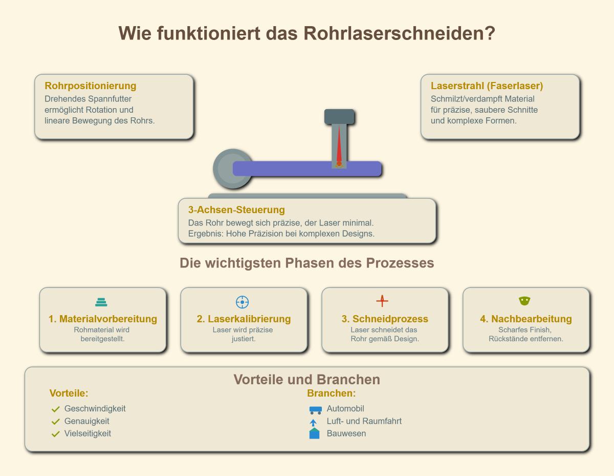 Rohrlaser-Schneidemaschinen: Eine Einführung in die spezialisierte Verarbeitung