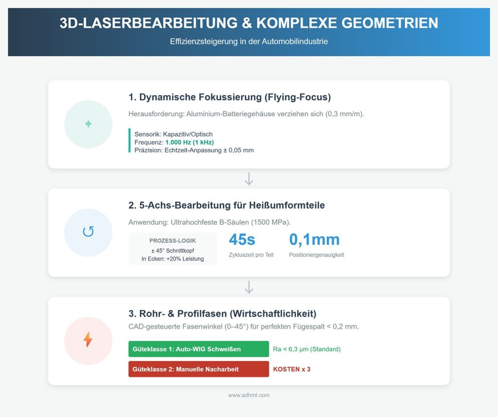 2.3 Komplexe Geometrien & 3D‑Bearbeitungsfähigkeiten