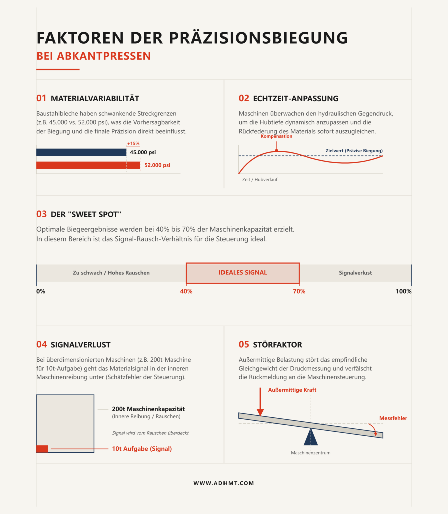 FAKTOREN DER PRÄZISIONSBIEGUNG