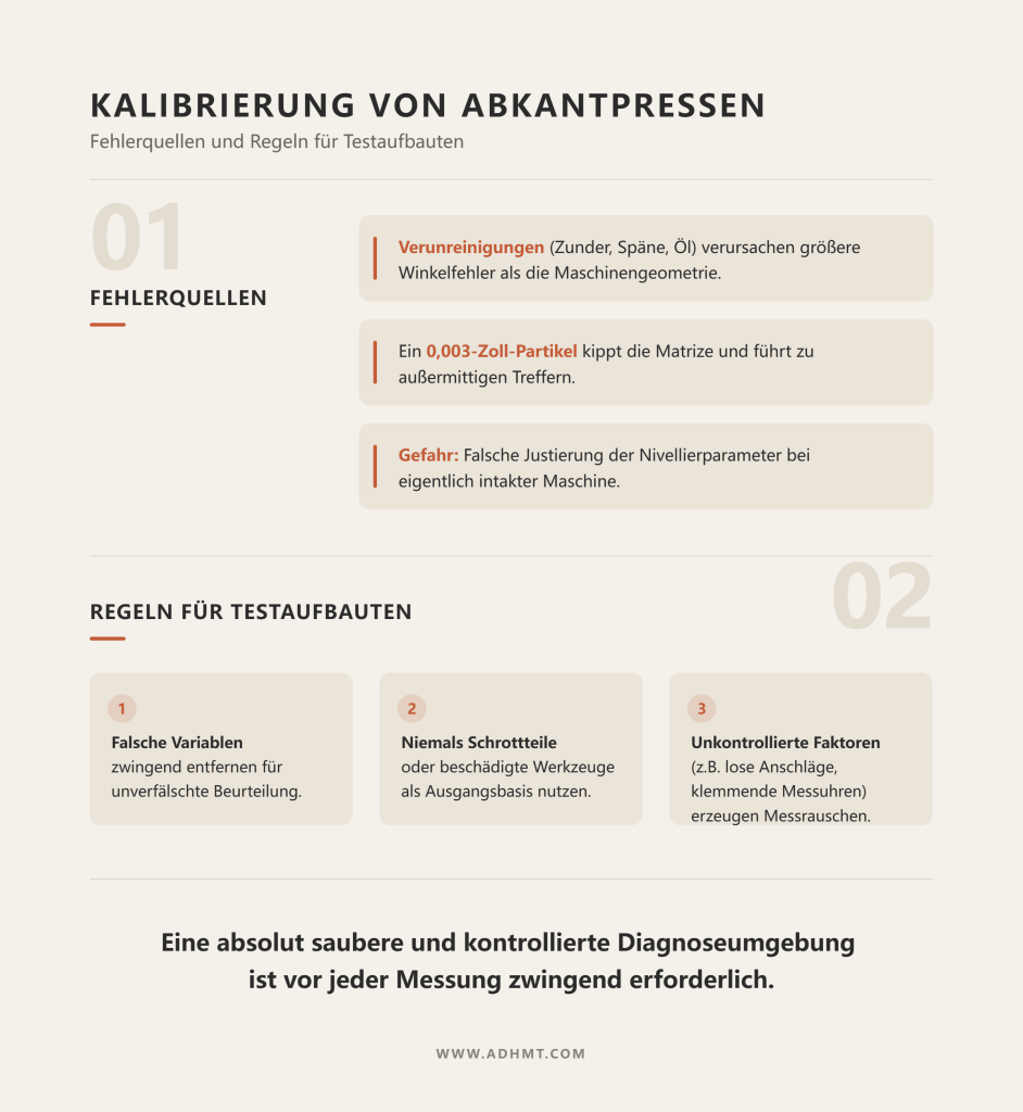 KALIBRIERUNG VON ABKANTPRESSEN